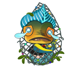 Funny Mermaid Boy sticker #11296015