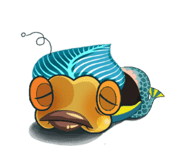 Funny Mermaid Boy sticker #11296030