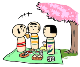 Kokeshi's Life part 2 sticker #11296227