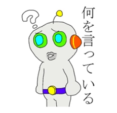 Communication with Space Traveler AT sticker #11296405