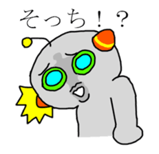 Communication with Space Traveler AT sticker #11296408