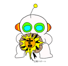 Communication with Space Traveler AT sticker #11296412