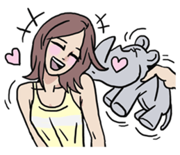 AsB - 119 Rhino Love Club sticker #11297168