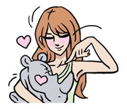 AsB - 119 Rhino Love Club sticker #11297169