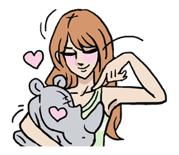 AsB - 119 Rhino Love Club sticker #11297169