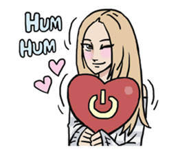 AsB - 119 Rhino Love Club sticker #11297175