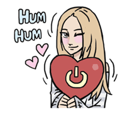 AsB - 119 Rhino Love Club sticker #11297175