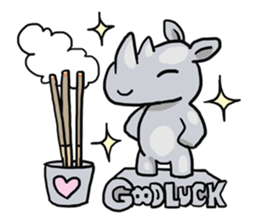 AsB - 119 Rhino Love Club sticker #11297191