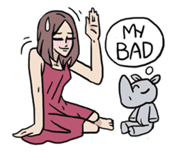 AsB - 119 Rhino Love Club sticker #11297192