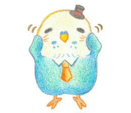 !Budgerigar! sticker #11297229