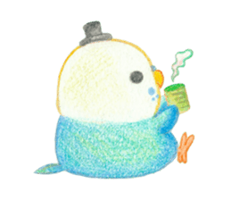 !Budgerigar! sticker #11297230