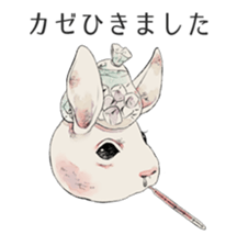 Animals of poor health sticker #11297242