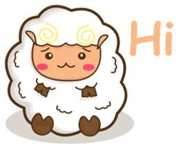 Fifi the Fluffy Sheep sticker #11297400