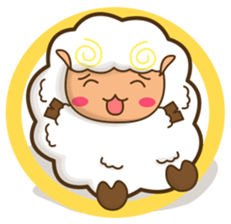 Fifi the Fluffy Sheep sticker #11297401