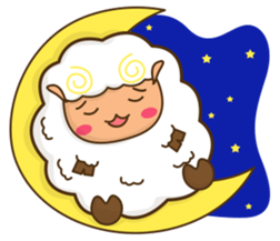 Fifi the Fluffy Sheep sticker #11297402