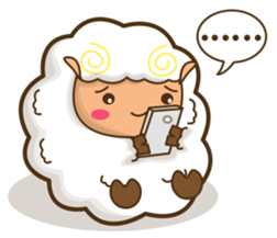 Fifi the Fluffy Sheep sticker #11297403