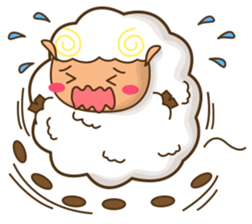 Fifi the Fluffy Sheep sticker #11297405