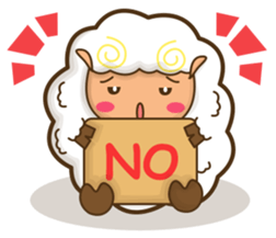 Fifi the Fluffy Sheep sticker #11297406