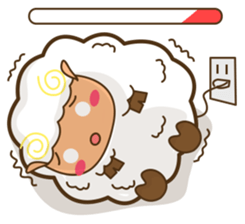 Fifi the Fluffy Sheep sticker #11297408