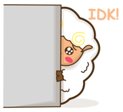 Fifi the Fluffy Sheep sticker #11297409