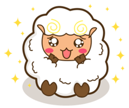 Fifi the Fluffy Sheep sticker #11297414