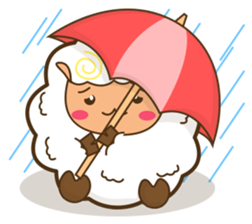Fifi the Fluffy Sheep sticker #11297418