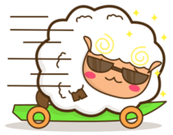 Fifi the Fluffy Sheep sticker #11297421