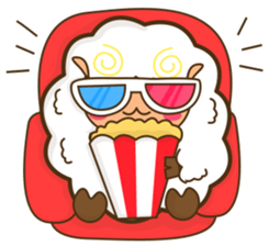 Fifi the Fluffy Sheep sticker #11297431