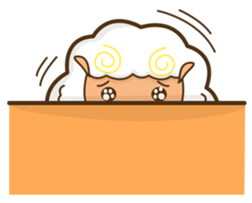 Fifi the Fluffy Sheep sticker #11297435