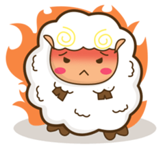 Fifi the Fluffy Sheep sticker #11297438