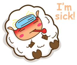 Fifi the Fluffy Sheep sticker #11297439