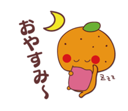 orange stamp sticker #11297583