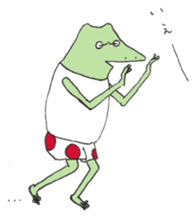 Watanabe the Little Frog 2 sticker #11297722