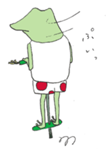 Watanabe the Little Frog 2 sticker #11297725