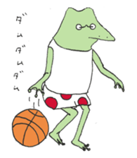Watanabe the Little Frog 2 sticker #11297737