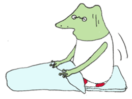 Watanabe the Little Frog 2 sticker #11297741