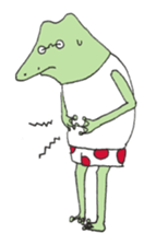 Watanabe the Little Frog 2 sticker #11297743
