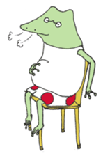 Watanabe the Little Frog 2 sticker #11297744