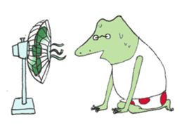 Watanabe the Little Frog 2 sticker #11297748