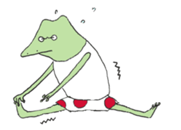 Watanabe the Little Frog 2 sticker #11297751