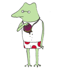 Watanabe the Little Frog 2 sticker #11297756