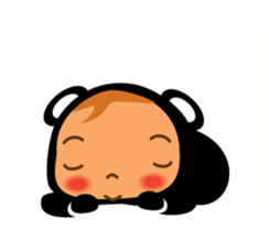 baby chuchuru 01 sticker #11298426