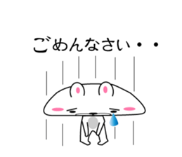 my rabbit gills sticker #11299204