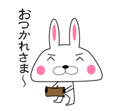 my rabbit gills sticker #11299218