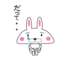 my rabbit gills sticker #11299223