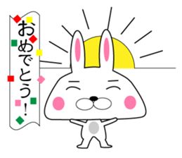 my rabbit gills sticker #11299225