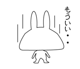 my rabbit gills sticker #11299239