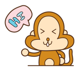 Brownie Monkey sticker #11299320