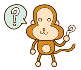 Brownie Monkey sticker #11299332