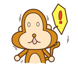 Brownie Monkey sticker #11299355